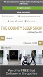 Mobile Screenshot of countysleepshop.co.uk
